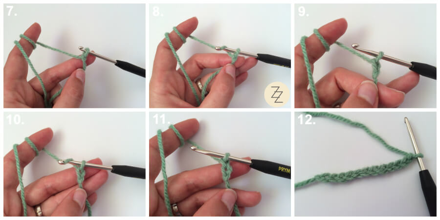 chain stitch diagram
